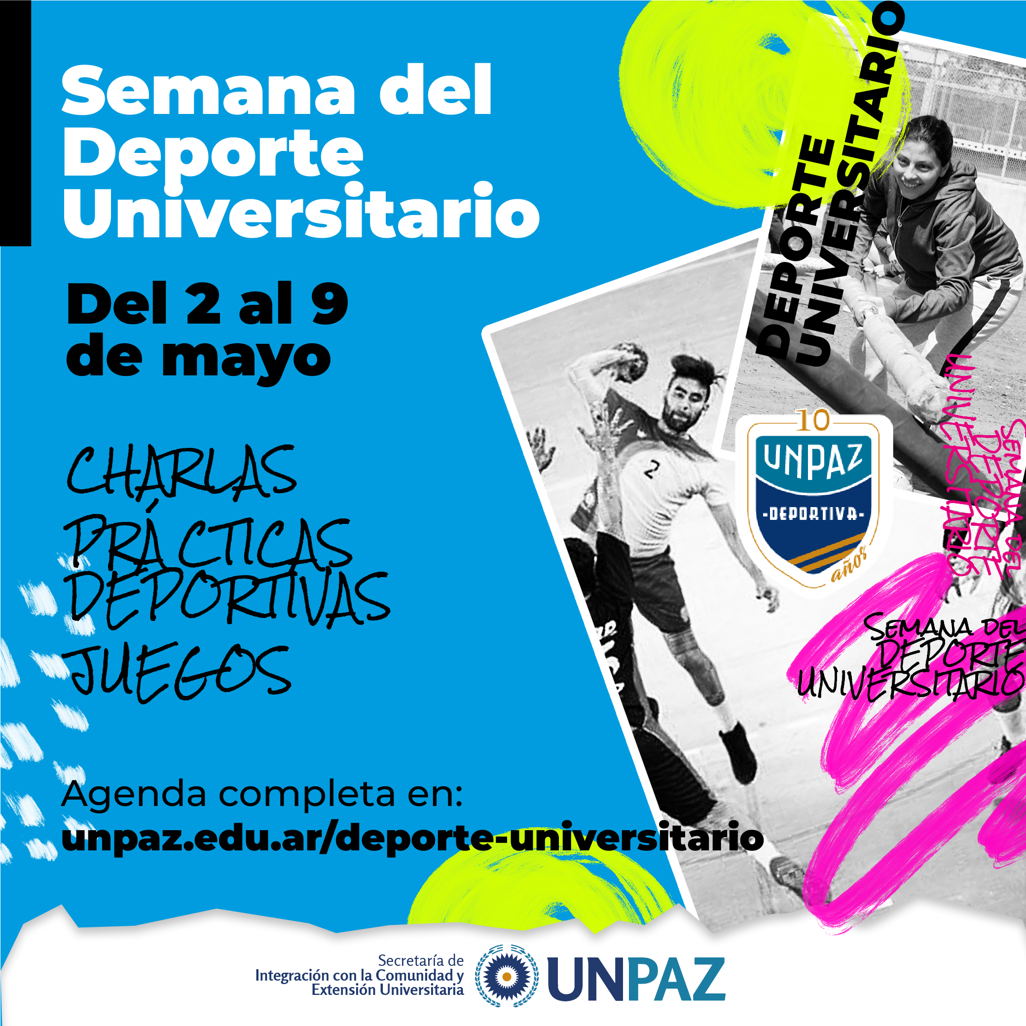 Semana del Deporte Universitario en la UNPAZ