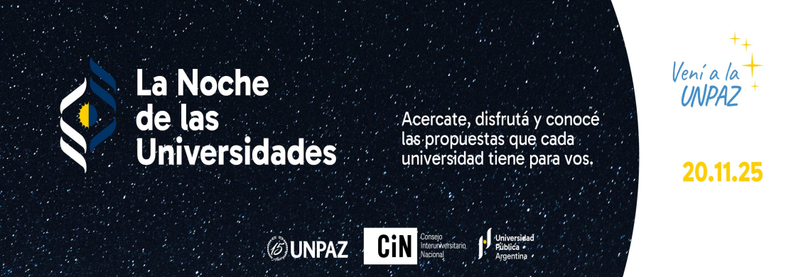 Noche de las Universidades 2025 - UNPAZ