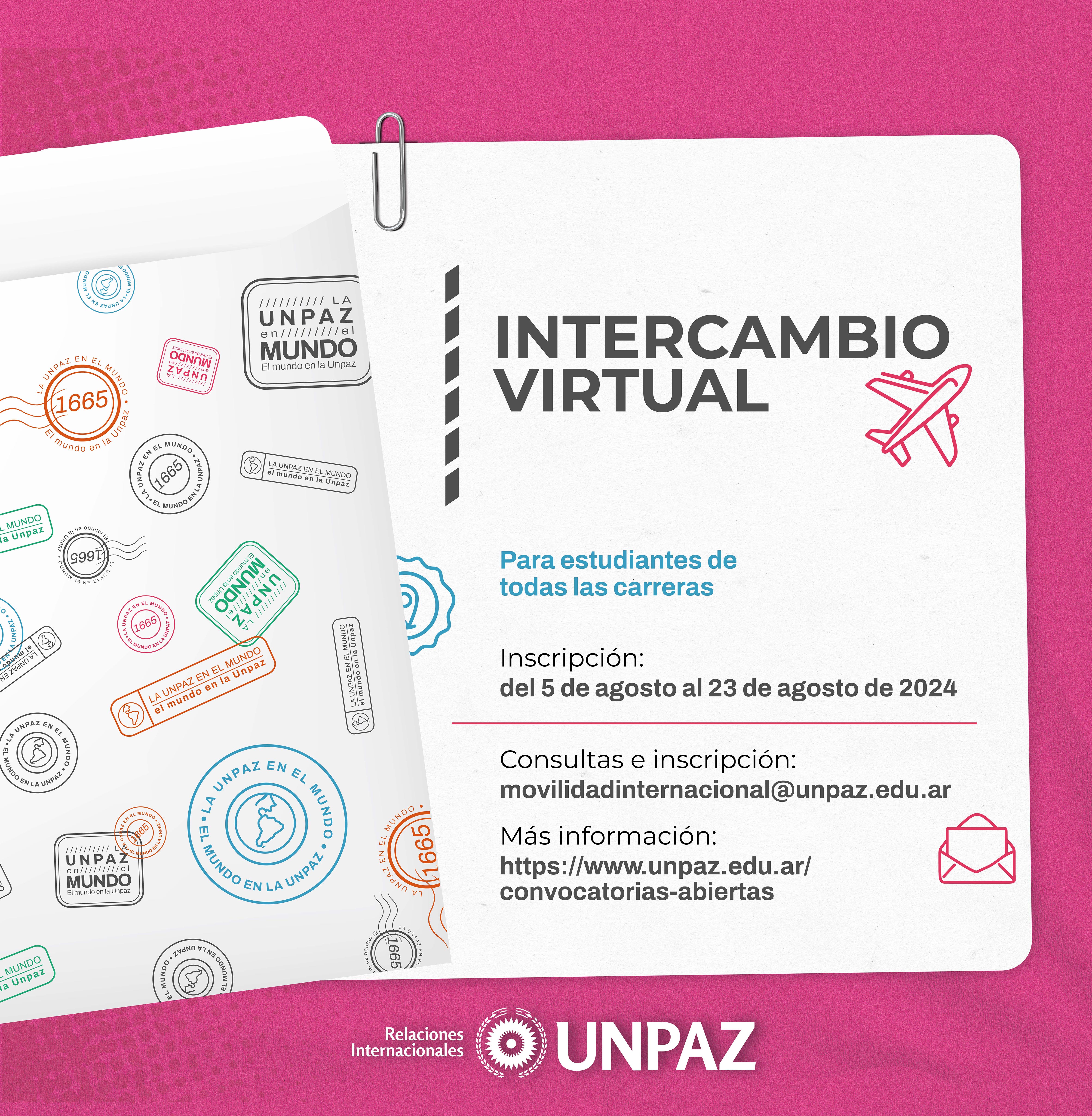 PROGRAMA DE INTERCAMBIO VIRTUAL - UNPAZ