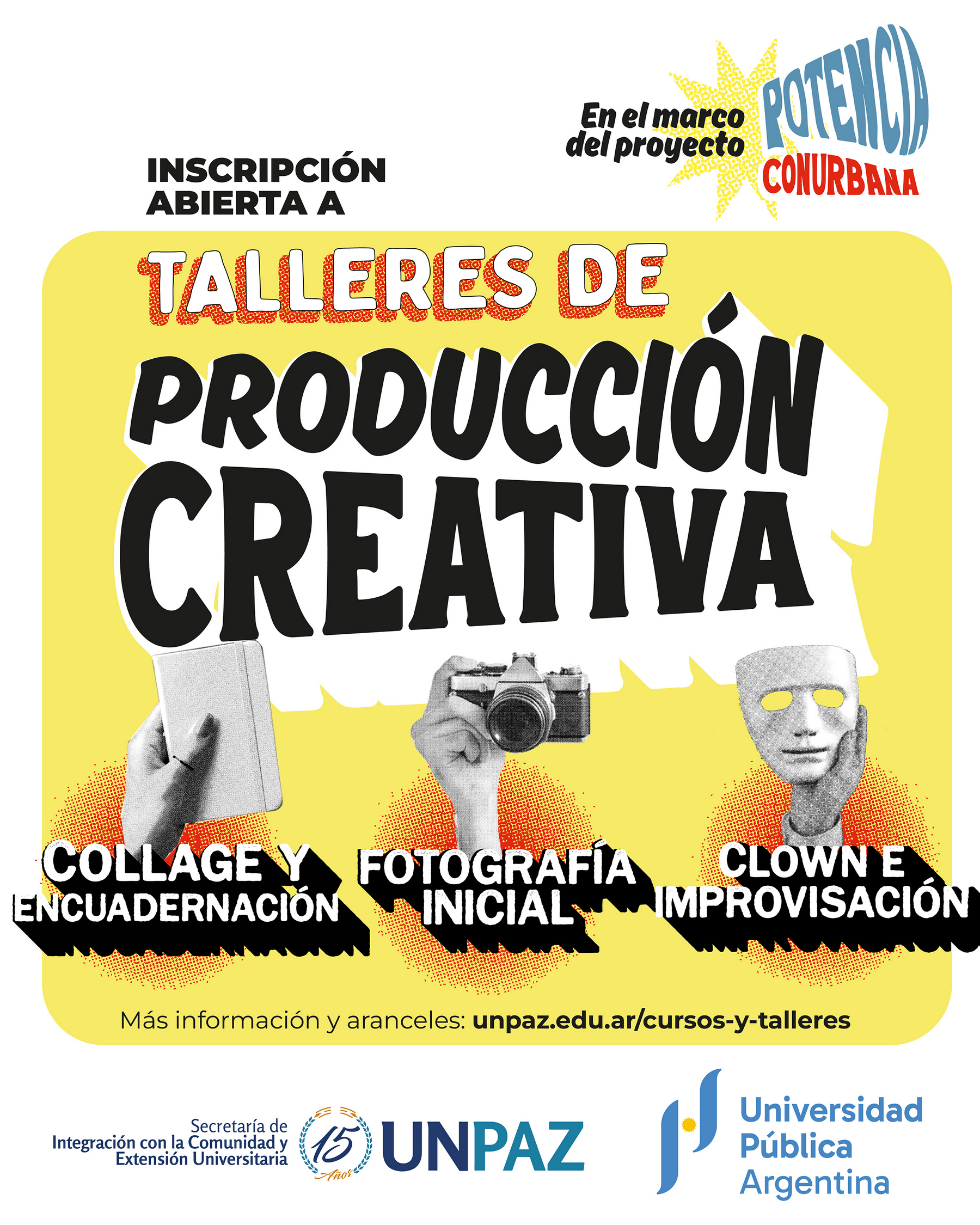 Nuevos talleres de clown, fotografía y encuadernación: inscribite hasta el 13 de septiembre