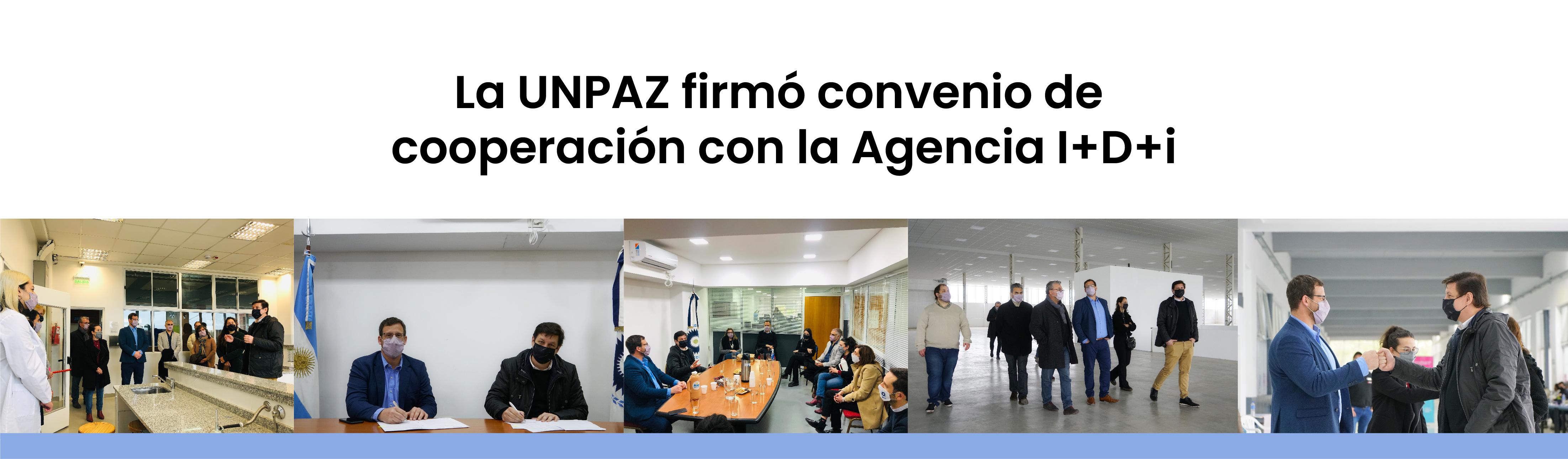 La UNPAZ firmó convenio de colaboración con la Agencia I+D+i