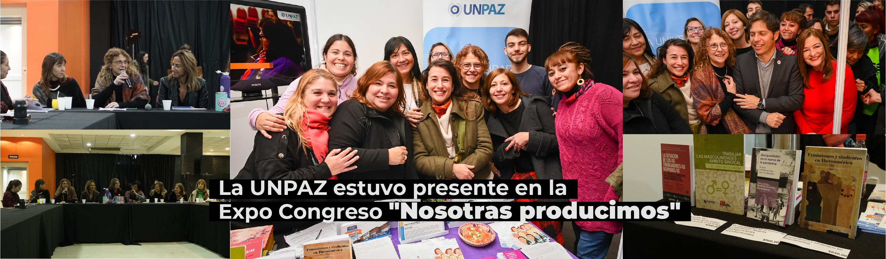 La UNPAZ estuvo presente en la Expo Congreso "Nosotras producimos"
