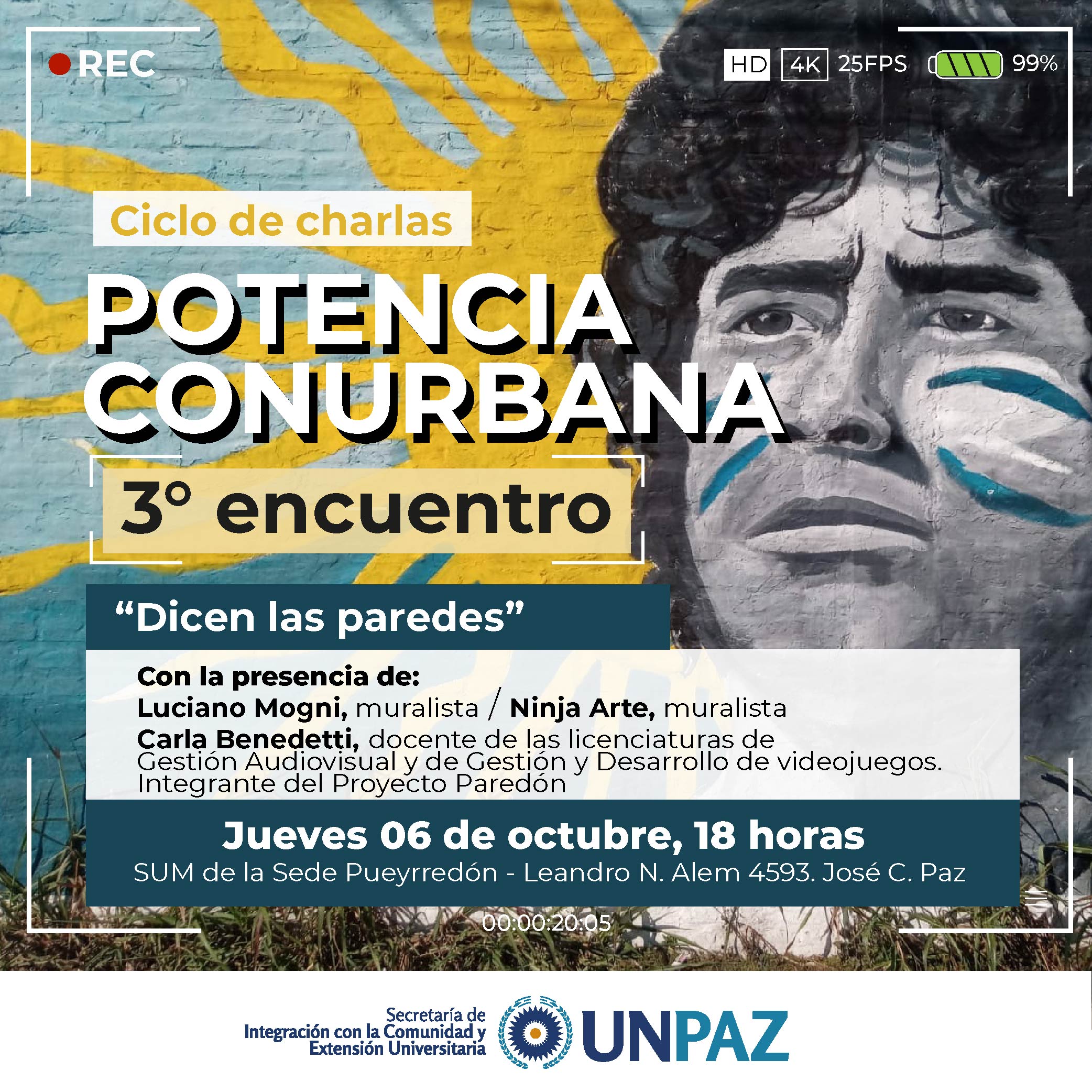Se realizará el tercer encuentro “Potencia Conurbana” con artistas urbanos