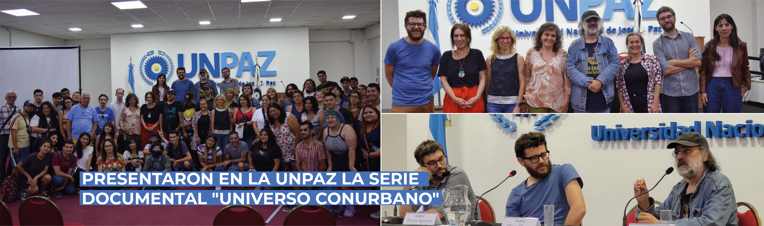 Presentaron en la UNPAZ la serie documental “Universo Conurbano”