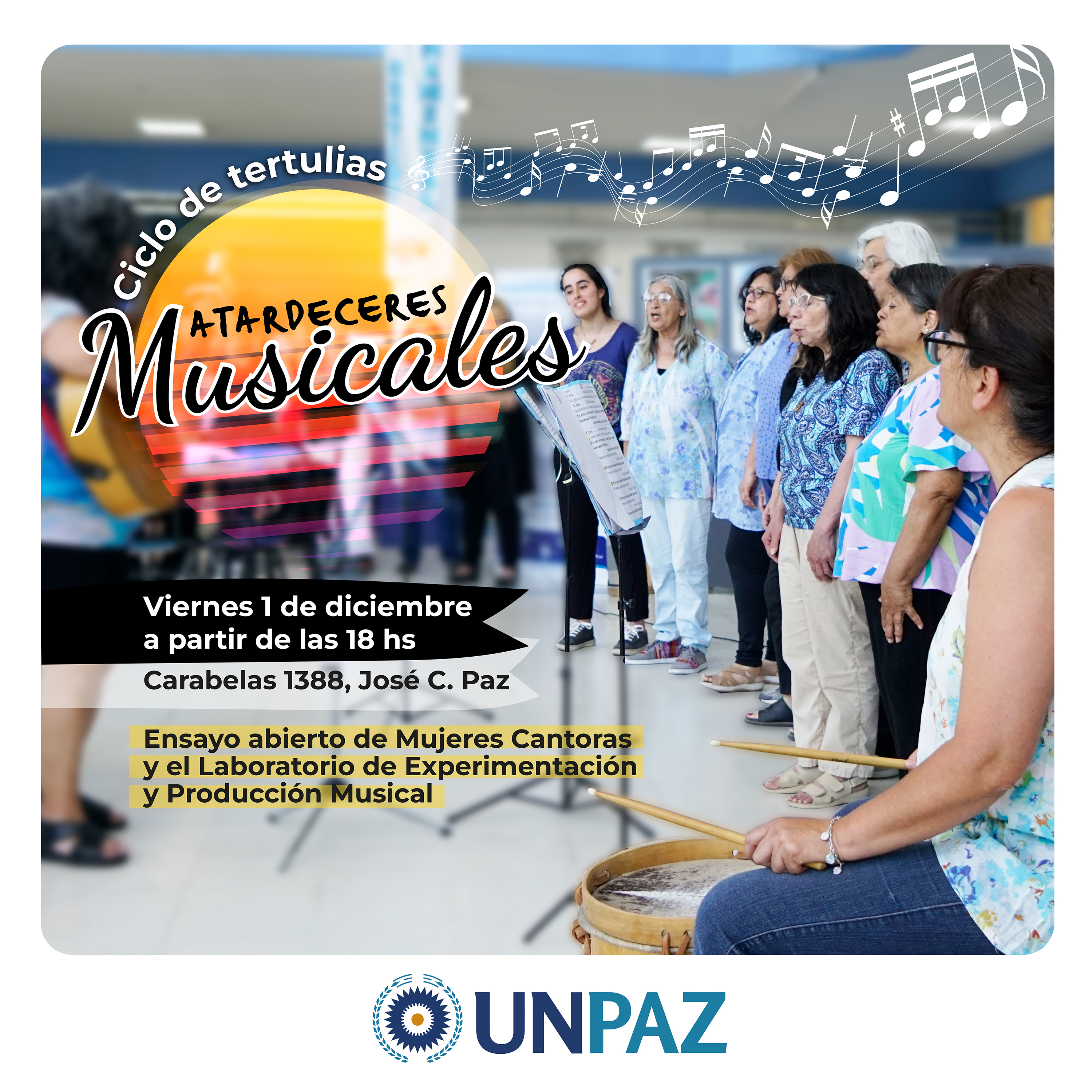 ATARDECERES MUSICALES - UNPAZ 