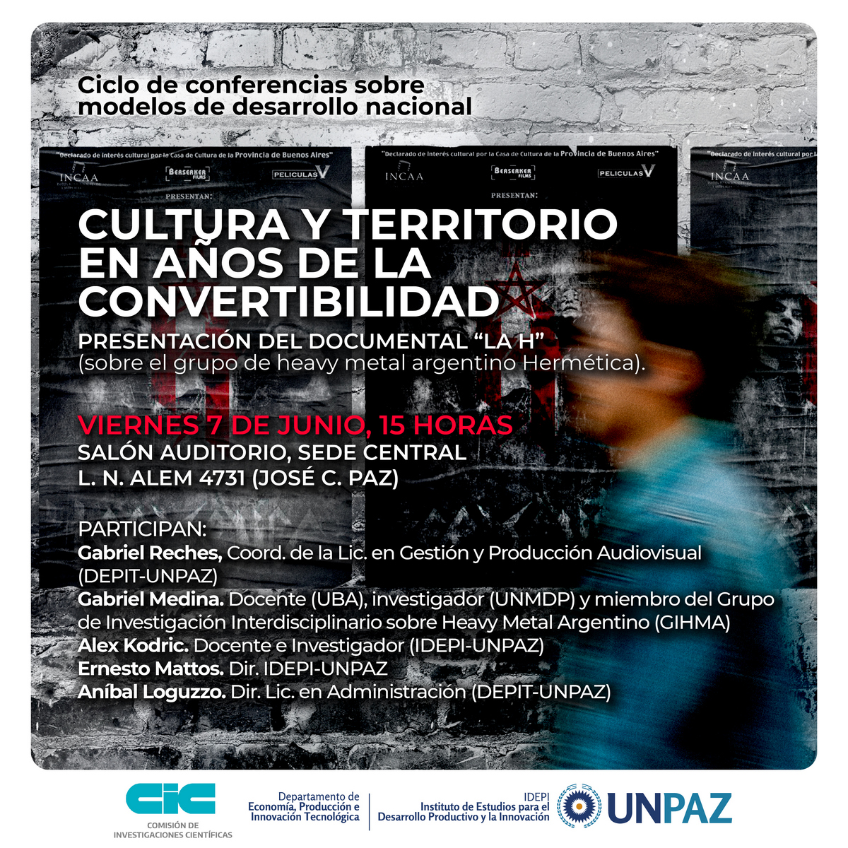 Cultura y territorio en los años de la convertibilidad - Ciclo de conferencias sobre modelos de desarrollo nacional