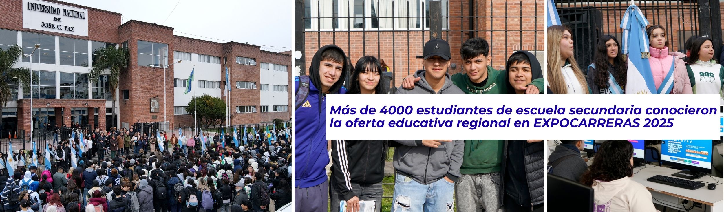 Más de 4000 estudiantes de escuela secundaria conocieron la oferta educativa regional en EXPOCARRERAS 2025
