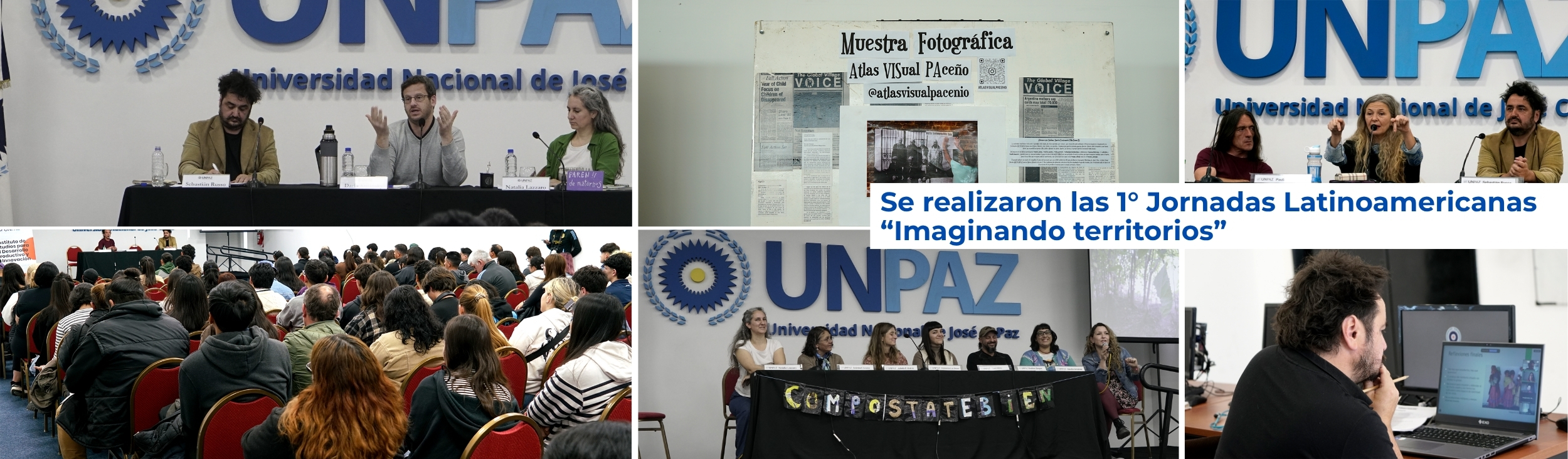 Se realizaron las 1° Jornadas Latinoamericanas “Imaginando territorios”