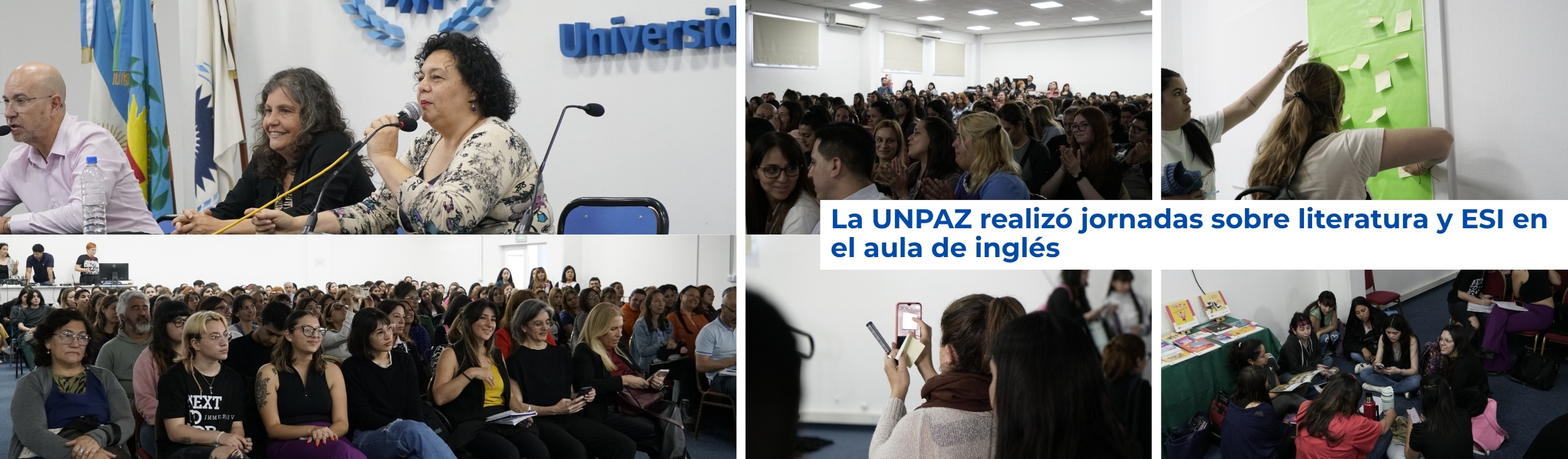 La UNPAZ realizó jornadas sobre literatura y ESI en el aula de inglés