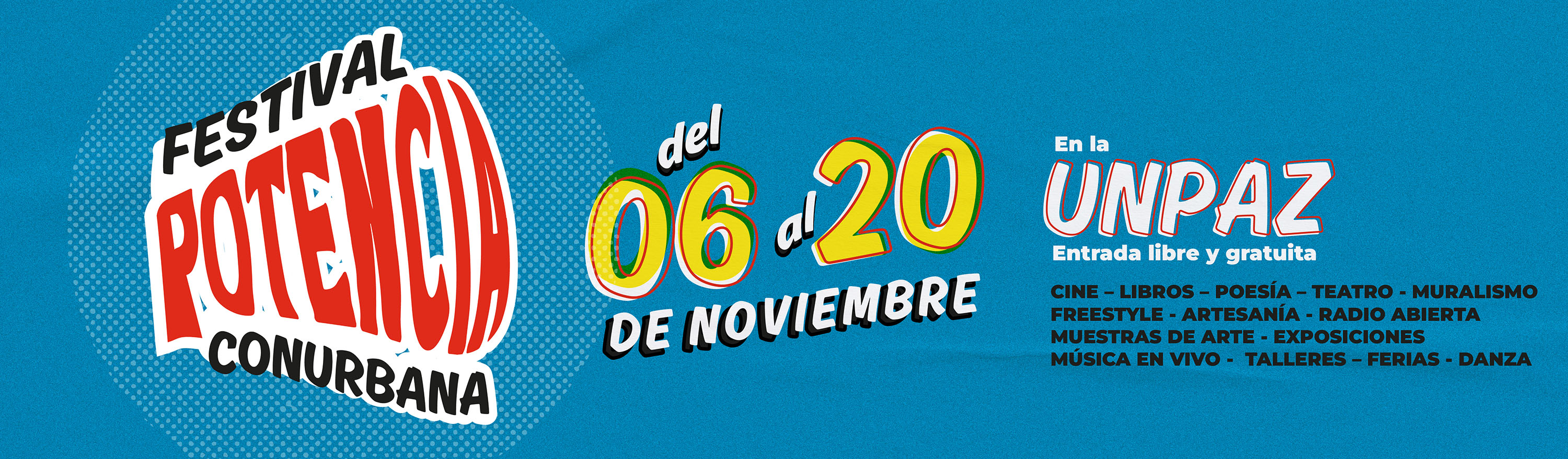 Festival Potencia Conurbana en la UNPAZ