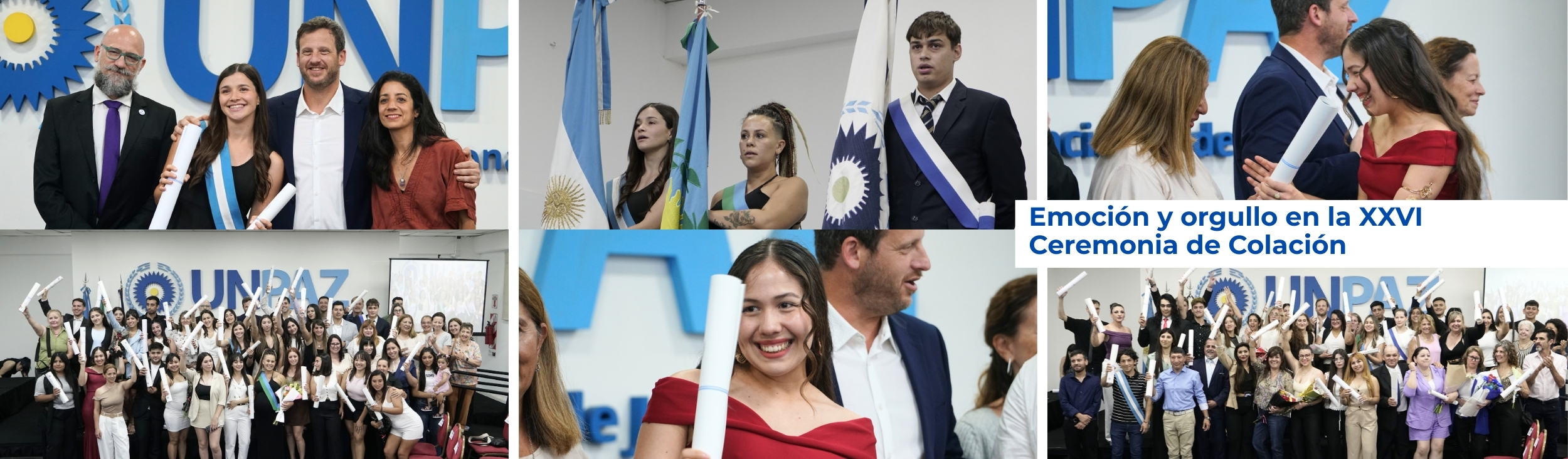 Emoción y orgullo en la XXVI Ceremonia de Colación 