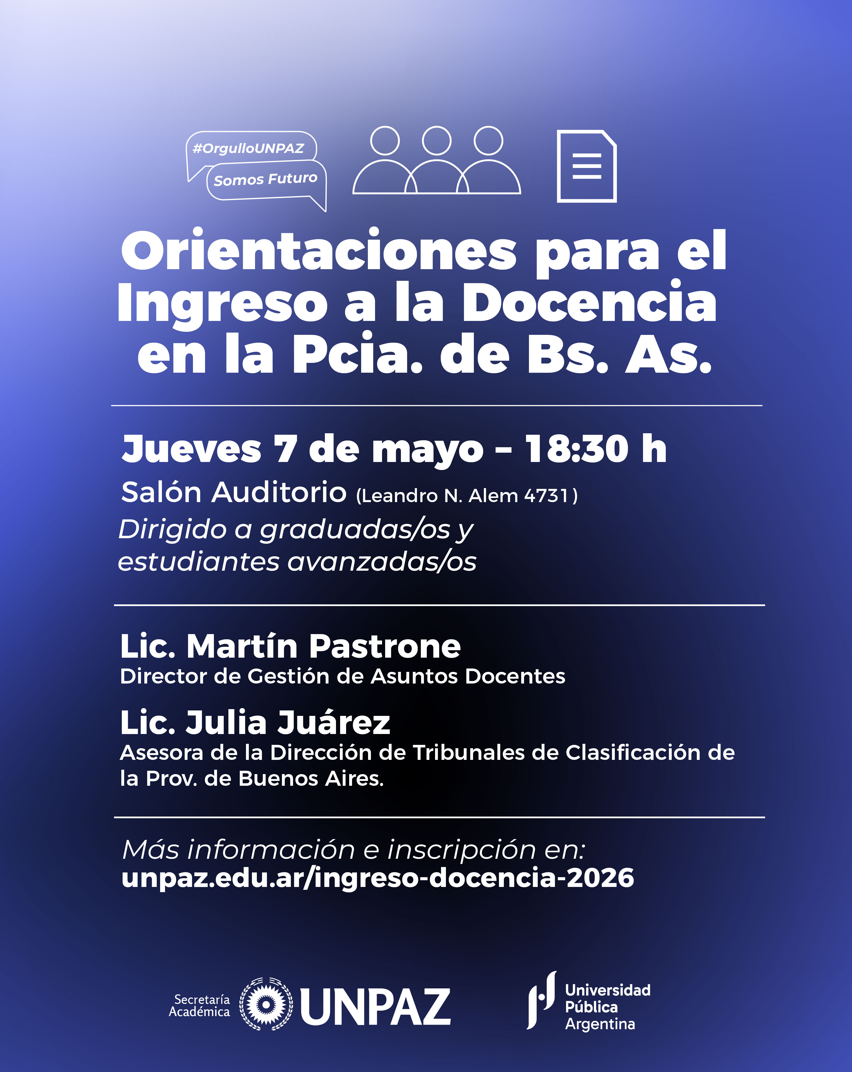 Orientaciones para el ingreso a la docencia en la Provincia de Buenos Aires - 2026