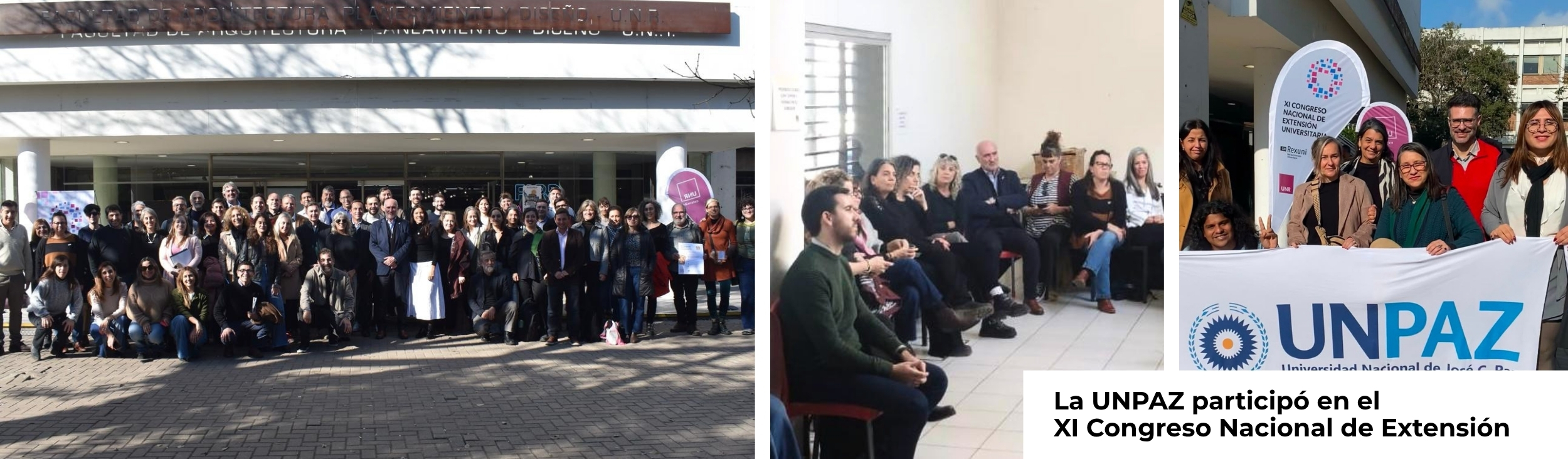La UNPAZ participó en el XI Congreso Nacional de Extensión