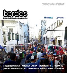 Bordes II. Agosto-octubre de 2016  Revista de Política, Derecho y Sociedad