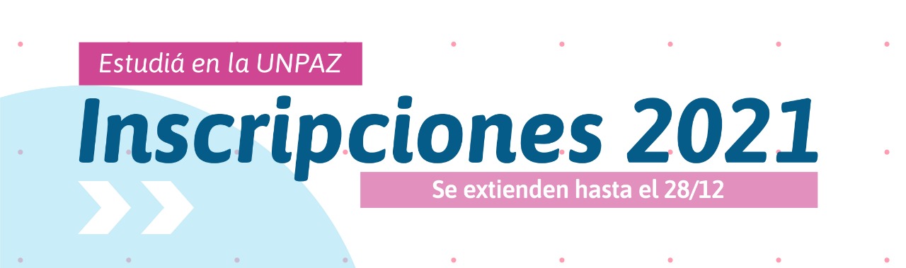 UNPAZ inscripciones 2021