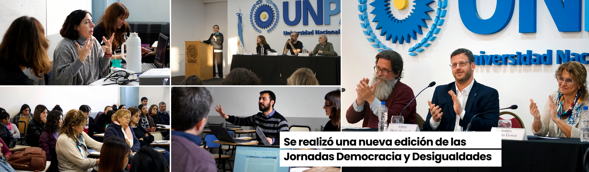 Se realizó una nueva edición de las Jornadas Democracia y Desigualdades