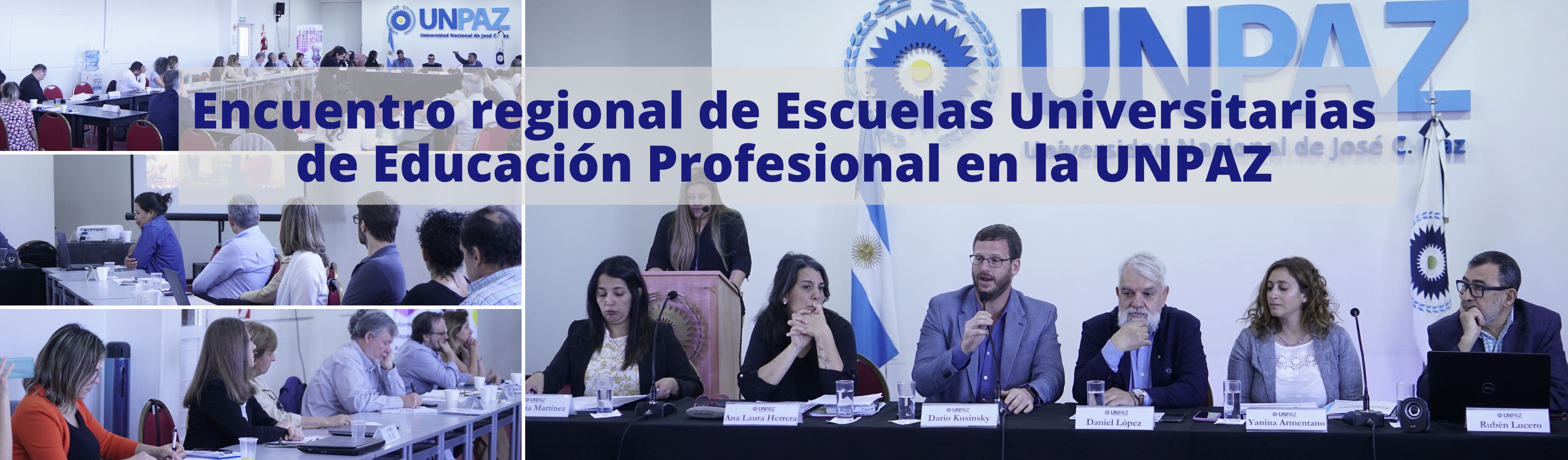 Encuentro regional de Escuelas  Universitarias de Educación Profesional en la UNPAZ