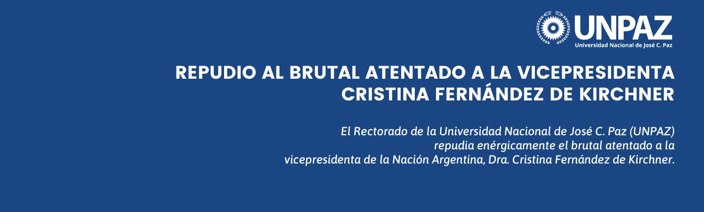Repudio al atentado contra Cristina Fernández de Kirchner
