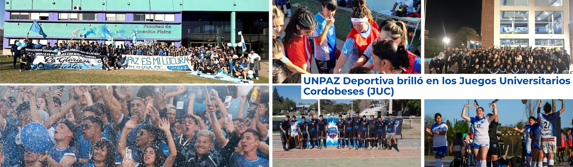 UNPAZ Deportiva brilló en los Juegos Universitarios Cordobeses (JUC)