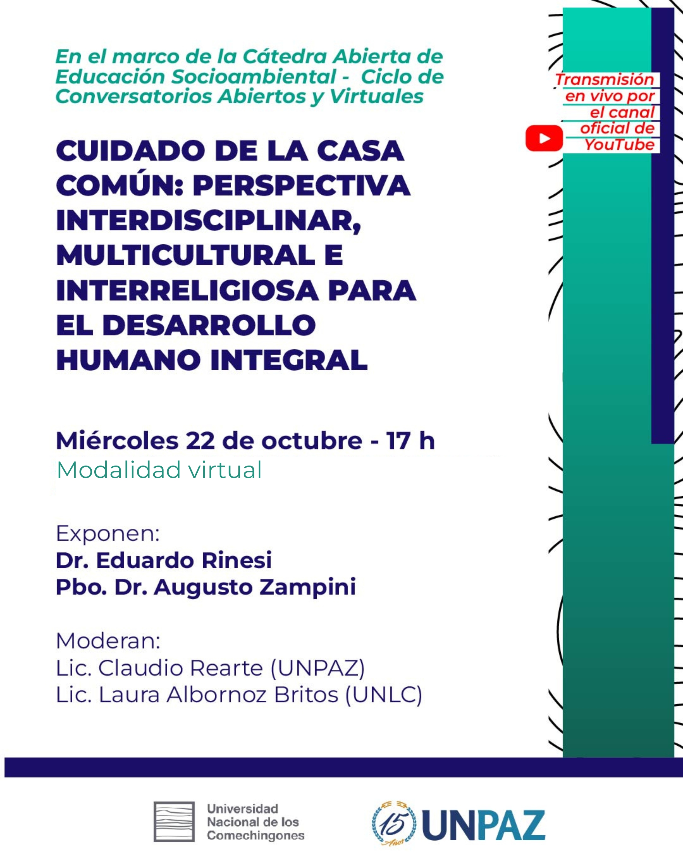 Cuidado de la casa común: perspectiva interdisciplinar, multicultural e interreligiosa para el desarrollo humano integral
