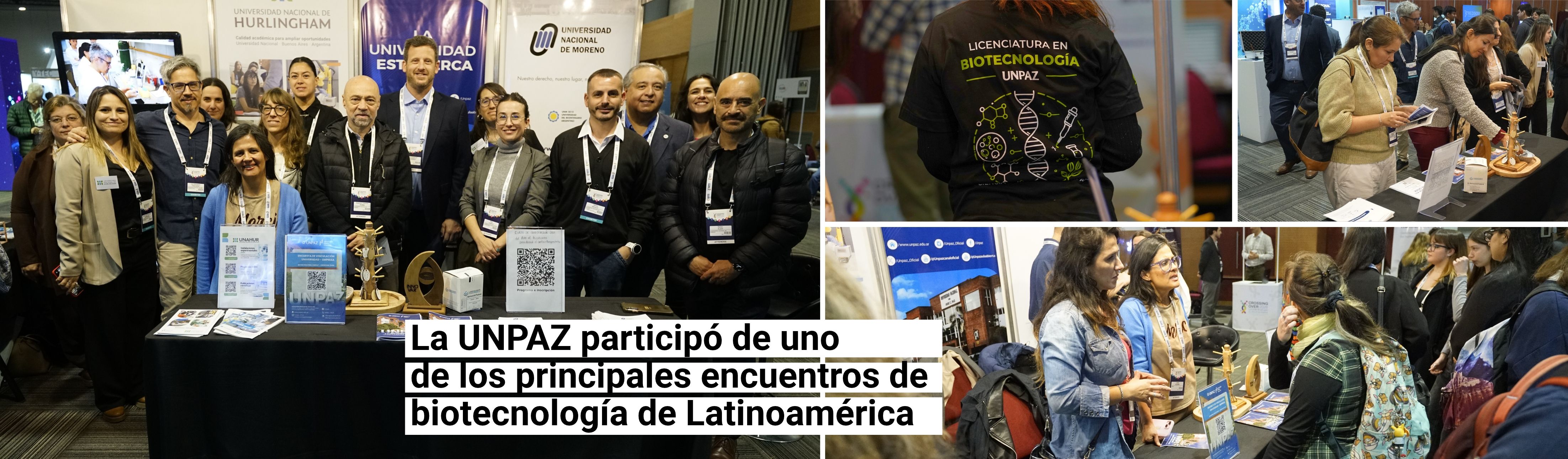 La UNPAZ participó de uno de los principales encuentros de biotecnología de Latinoamérica
