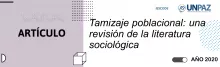 Tamizaje poblacional: una revisión de la literatura sociológica