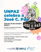 La UNPAZ celebra a José C. Paz 
