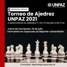 Torneo de Ajedrez UNPAZ 2021