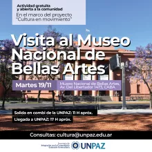 Visita al Museo Nacional de Bellas Artes - UNPAZ