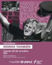 Cine debate: “Norma también” - UNPAZ