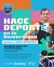 Hacé deporte en la Universidad